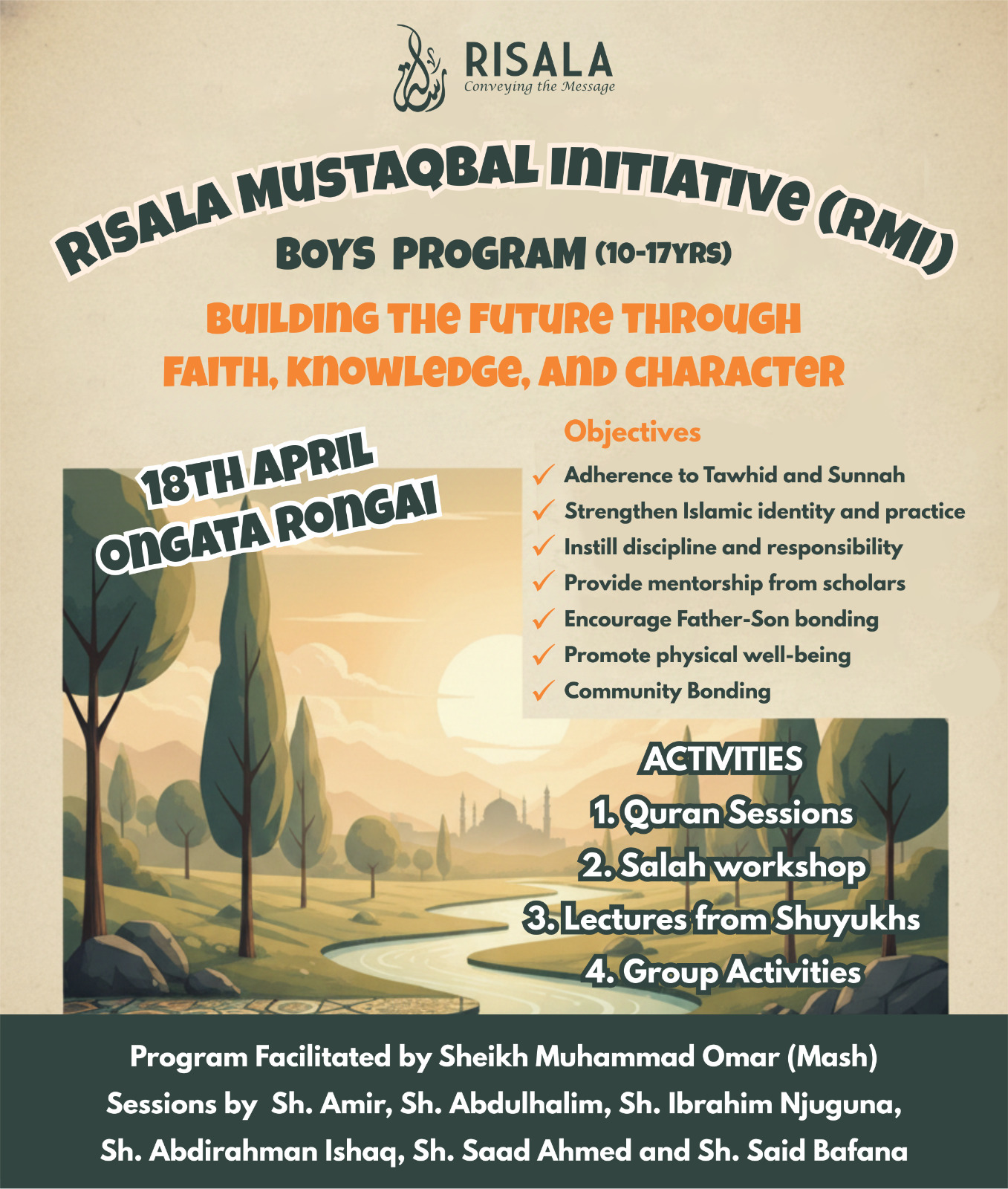 Risala Mustaqbal Initiative (RMI) — Ongata Rongai poster